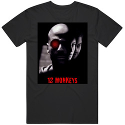 12 Monkeys 90s Retro Movie Fan  Fan T Shirt