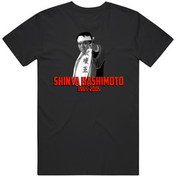 Shinya Hashimoto Wrestling Memorial Fan T Shirt