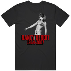 Nancy Benoit Wrestling Memorial Fan T Shirt