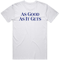 As Good As It Gets 90s Title Retro Movie Fan  Fan T Shirt