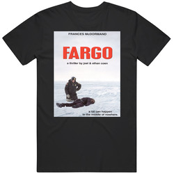 Fargo 90s Retro Movie Fan  Fan T Shirt