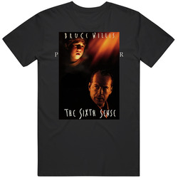 Bruce Willis The Sixth Sense 90s Retro Movie Fan  Fan T Shirt