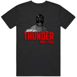 Thunder Luke Fordward Wrestling Memorial Fan T Shirt