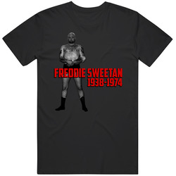 Freddie Sweetan Wrestling Memorial Fan T Shirt