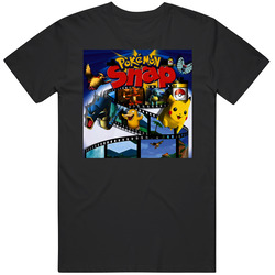 Pokemon Snap Nintendo 64 N64 Video Game T Shirt