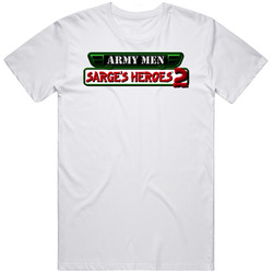Army Men Sarges Heroes Nintendo 64 N64 Retro Video Game T Shirt