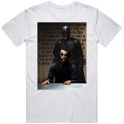 Why So Serious The Dark Knight Joker Retro Movie Quote Fan T Shirt