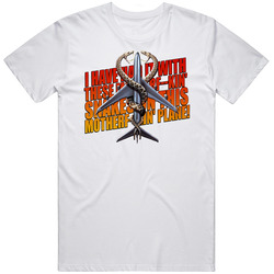 Snakes On A Plane Retro Movie Quote Fan T Shirt