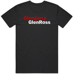 Glengarry Glenross Movie Title Retro 90s Movie Cover  Fan T Shirt