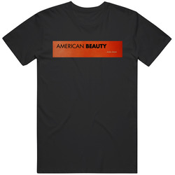 American Beauty Title Retro 90s Retro Movie Fan  Fan T Shirt