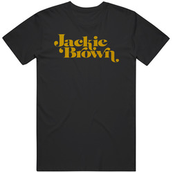 Jackie Brown Title Retro Movie T Shirt
