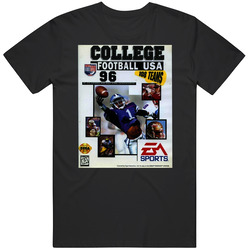 College Football Usa 96 Sega Genesis Cover T Shirt