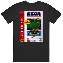 College Footballs National Championship Sega Genesis Cover T Shirt