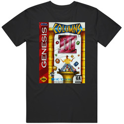 Columns Iii Sega Genesis Cover T Shirt
