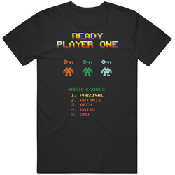 Ready Player One High Score T Shirt