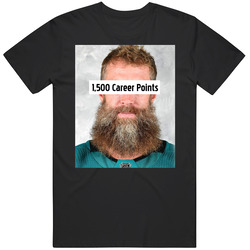 Joe Thornton 1500 Career Points Hockey Fan T Shirt