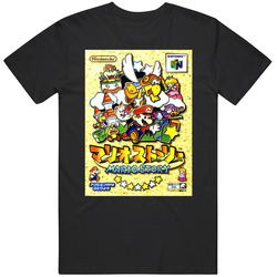 Mario Story Nintendo 64 N64 Video Game Fan T Shirt