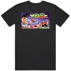 Milos Astro Lanes Nintendo 64 N64 Video Game Fan T Shirt