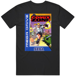 Comix Zone Sega Game Supreme Court Sega Genesis Cover Fan T Shirt