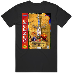 Crusader Of Centy Sega Genesis Cover Fan T Shirt