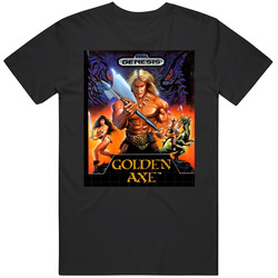 Golden Axe Sega Genesis Cover Fan T Shirt