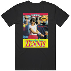 Jennifer Capriati Tennis Sega Genesis Cover Fan T Shirt
