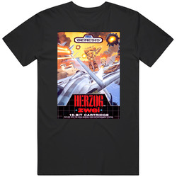 Herzog Zwei Sega Genesis Cover Fan T Shirt