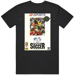 Fifa International Soccer Sega Genesis Cover Fan T Shirt