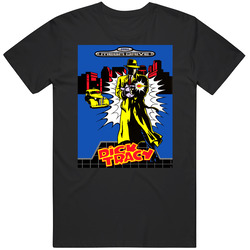Dick Tracy Sega Genesis Cover Fan T Shirt