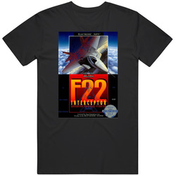 F-22 Interceptor Sega Cover Fan T Shirt