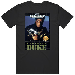 Dynamite Duke Sega Genesis Cover Fan T Shirt