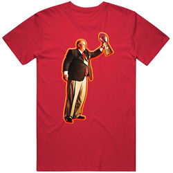 Andy Reid Holding Lombardi Trophy Kansas City Football Fan T Shirt