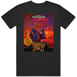 Phantasy Star Ii Sega Genesis Cover Fan T Shirt