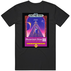 Phantasy Star Iii Sega Genesis Cover Fan T Shirt
