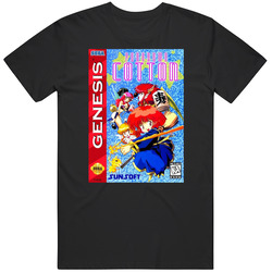 Panorama Cotton Japanese Sega Genesis Cover Fan T Shirt