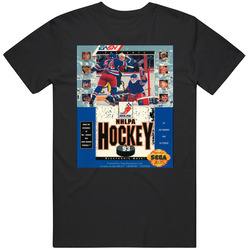 Nhlpa Hockey 93 Sega Genesis Cover Fan T Shirt