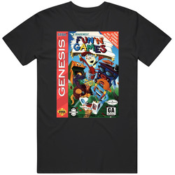 North American Genesis Fun And Games Sega Cover T Shirt