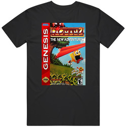 Pac-man 2 The New Adventures Sega Genesis Cover Fan T Shirt