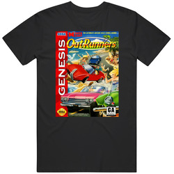 Outrunners Sega Genesis Cover Fan T Shirt