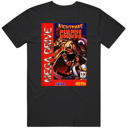 Nightmare Circus Sega Genesis Cover Fan T Shirt