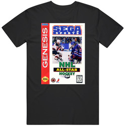 Nhl All-star Hockey 95 Sega Genesis Cover Fan T Shirt
