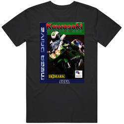 Kawasaki Superbike Challenge Sega Genesis Cover Fan T Shirt