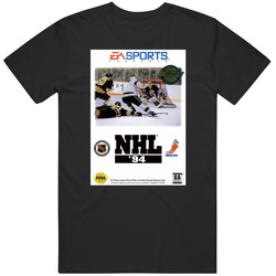 Nhl 94 Sega Genesis Cover Fan T Shirt
