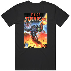 Mega Turrican Sega Genesis Cover Fan T Shirt