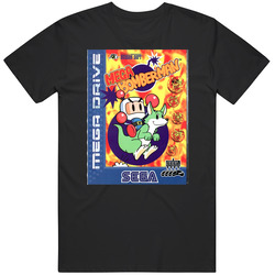 Mega Bomberman Sega Genesis Cover T Shirt