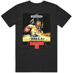 Rambo 3 Sega Genesis Cover T Shirt