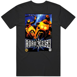 Road Rash 3 Sega Genesis Cover Grunge T Shirt