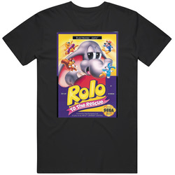 Rolo To The Rescue Sega Cover T Shirt