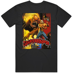 Splatter House Sega Genesis Fan Cover Distressed T Shirt