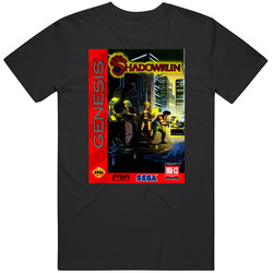 Shadowrun Sega Genesis Fan Cover T Shirt